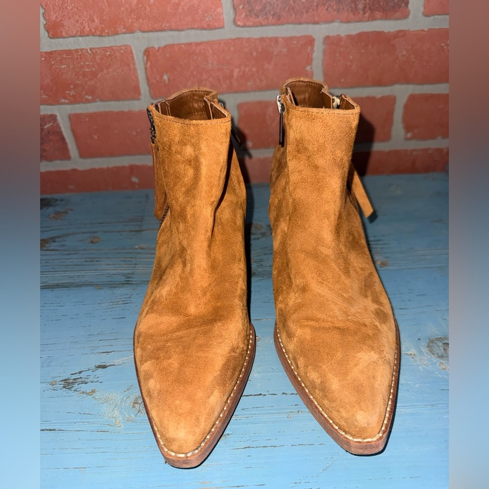 Sam Edelman Brown Suede Ankle Boot